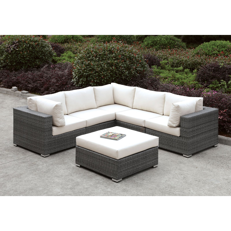 Peters 5 Piece Sectional Collection with Cushions Joss & Main